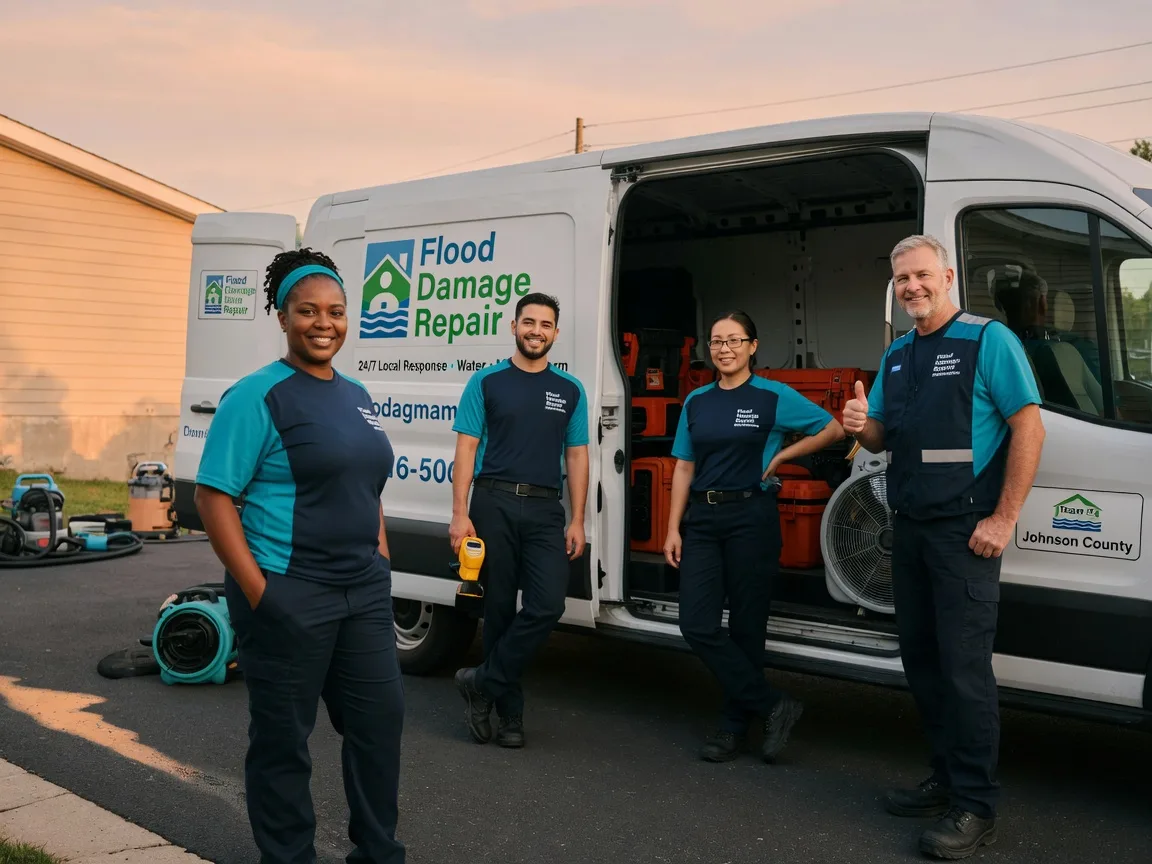Water Damage Restoration company in Jenks, OK